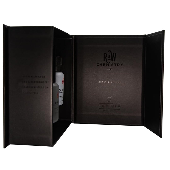 RawChemistry Set for Him \u2013 Un set de regalo de colonia con inf...