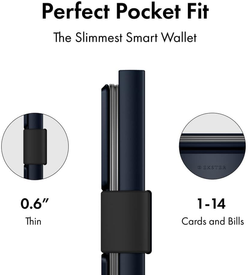 Ekster Cardholder Pro Cartera totalmente metálica para hombre | Car...