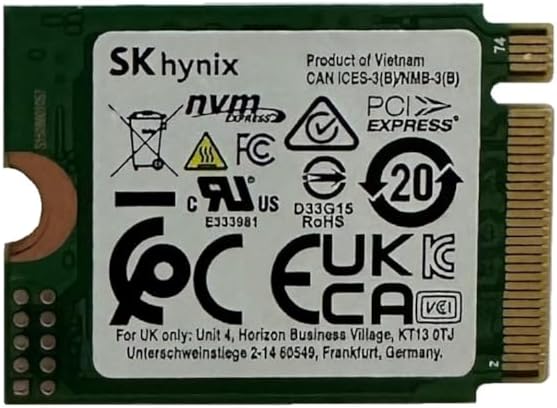 OEM Hyn PVC10 256GB M.2 PCI-e GEN 4X4 NVME SSD Unidad interna de es...