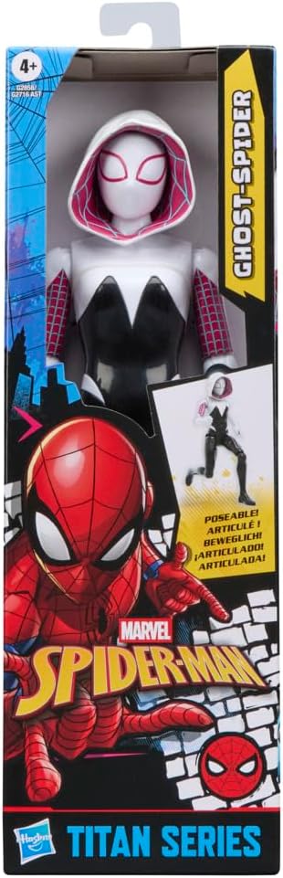 SPIDER-MAN Marvel Titan Series - Figura de acción de araña