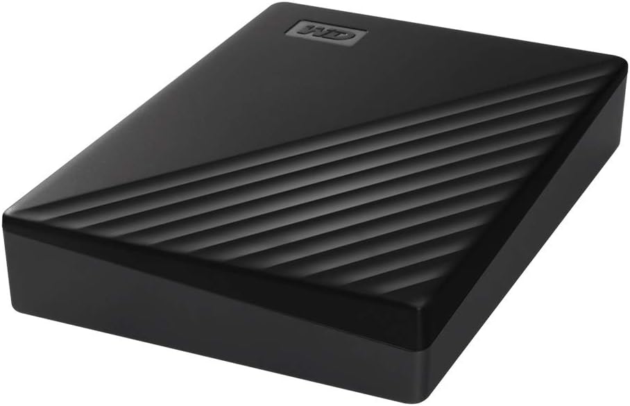 WD 5TB My Passport, Disco duro externo portátil, negro, software de...
