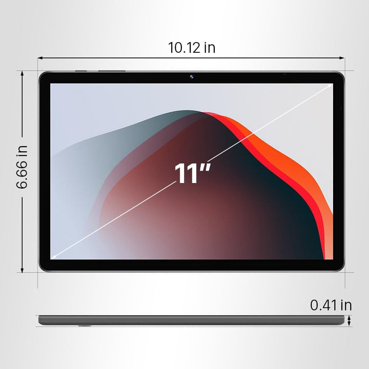 ApoloMedia Tablet de 11 pulgadas Android 15 con procesador