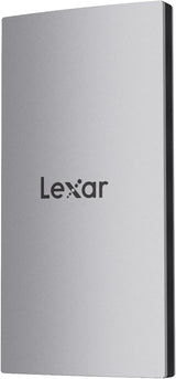 Lexar ES3 SSD portátil de 512 GB Plata, USB 3.2 Gen 2 hasta 1050MB\...