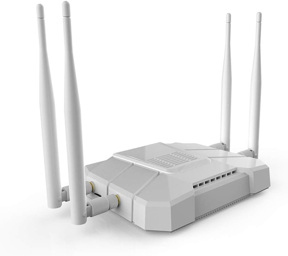 Wiflyer Blanco 4G LTE Router 1200Mbps Enrutador inalámbrico 4G LTE...