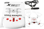 Cheerwing Syma X20 Mini Drone RC Nano Quadcopter con Auto Hovering 3D Flip