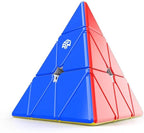 GAN Pyraminx 36 imanes, rompecabezas de pirámide magnética de velocidad, cubo triangular sin calcomanías (estándar)