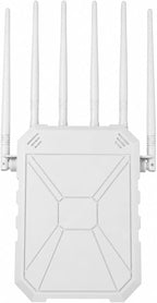 AX1800 Extensor WiFi 6 para exteriores, extensor de señal WiFi para exteriores de alta potencia, punto de acceso WiFi de largo alcance, IP67 resistente a la intemperie, con PoE, para Starlink, patio