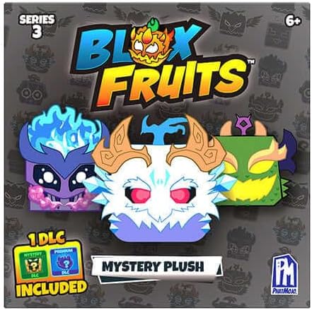 Blox Fruits - Caja ciega de felpa coleccionable de 4