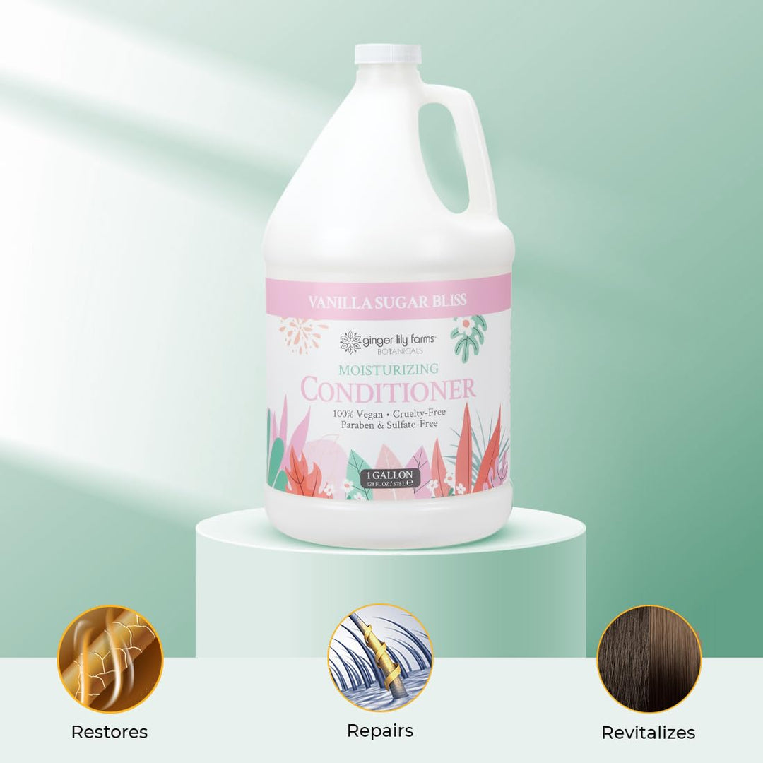 Ginger Lily Farms Botanicals - Acondicionador hidratante para cabel...