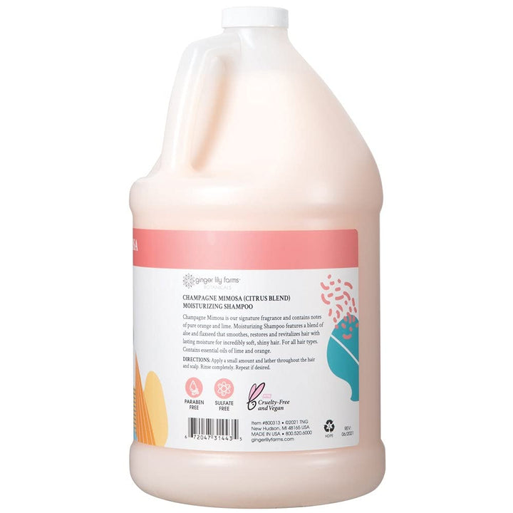 Ginger Lily Farms Botanicals Champú hidratante para todo tipo de ca...