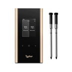 Typhur Sync Gold Wireless WiFi Meat Thermometer, 2 Slim Probes, Smart Base