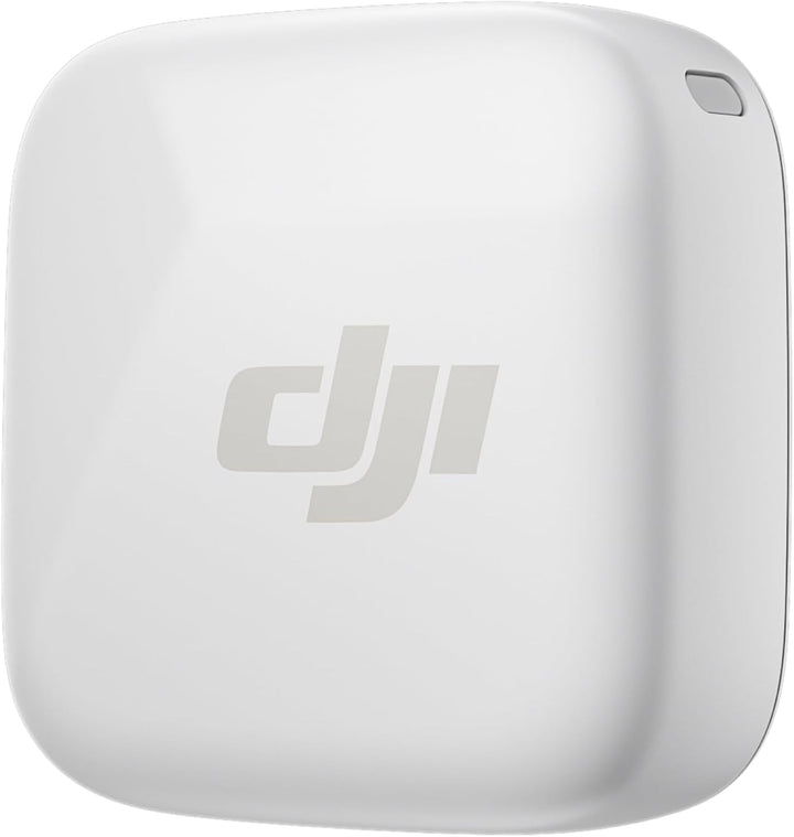 DJI Mini transmisor de micrófono (blanco ártico), ultraligero, micr...