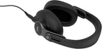 AKG Pro Audio K371 - Auriculares con cable sobre la oreja, con parte posterior cerrada, plegables para grabación profesional en estudio, monitor de estudio, mezcla, podcast, auriculares estéreo para