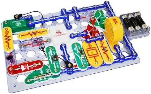 Kit de circuitos electrónicos Snap Circuits 203 de Electronics Discovery