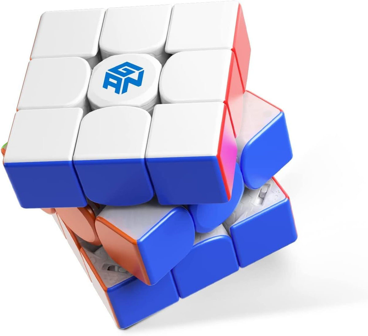 GAN 12 Maglev UV, Cubo de velocidad adhesivo 3x3 sin pegatinas Gans 56mm, cubo mágico de rompecabezas, juguetes para niños, adolescentes y adultos, regalos de cumpleaños y rellenos de calcetines