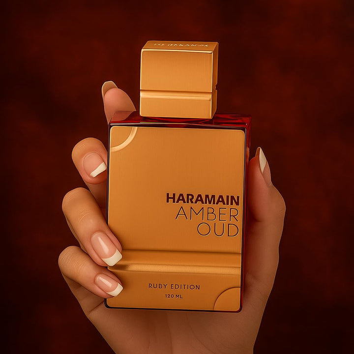 Al Haramain Amber Oud Ruby Edition \u2013 Perfume árabe para mujere...