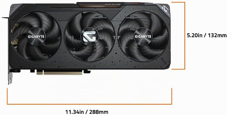 GIGABYTE Gaming Radeon RX 9070 GRE 12GB GDDR6 PCI Express 5.0 ATX t...