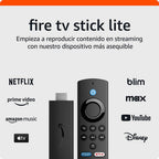 Amazon Fire Tv Stick Lite Full Hd 8gb Negro Con 1gb De