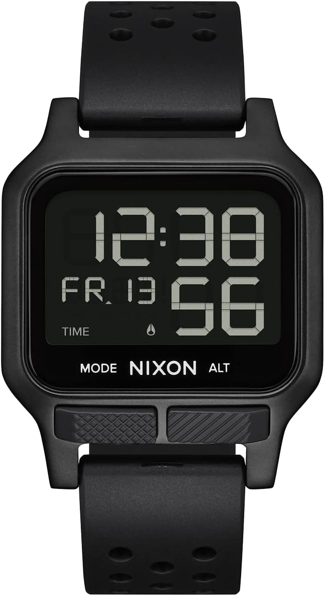 NIXON Heat A1320-100M Reloj Digital de Entrenamiento y Running Resistente al Agua