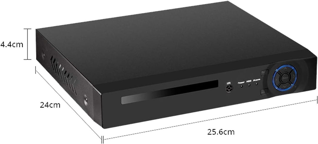 Xenocam Grabador de video de red de 9 canales H.265 NVR de compresi...