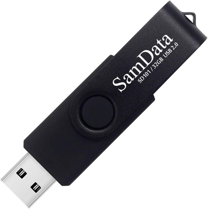 SamData - Unidades flash USB de 32 GB, paquete de 5 unidades, con l...
