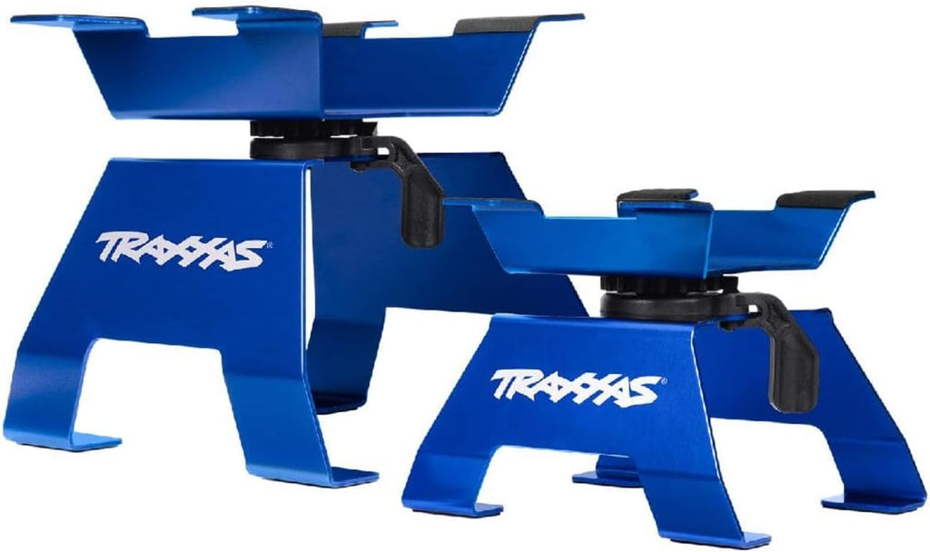 Traxxas 8797 Soporte de aluminio azul X-Truck para X-Maxx y XRT