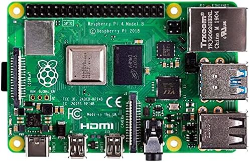 Raspberry SC15184 Pi 4 Modelo B 2019 Quad Core 64 Bits WiFi Bluetoo...