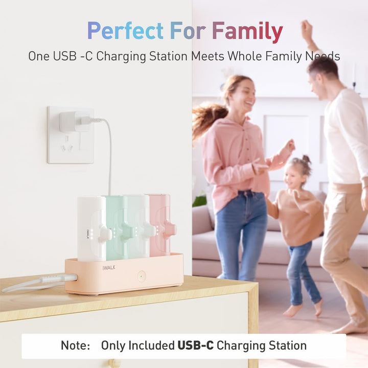 iWALK LinkPod Station - Cargador portátil para iWALK LinkPod de 450...