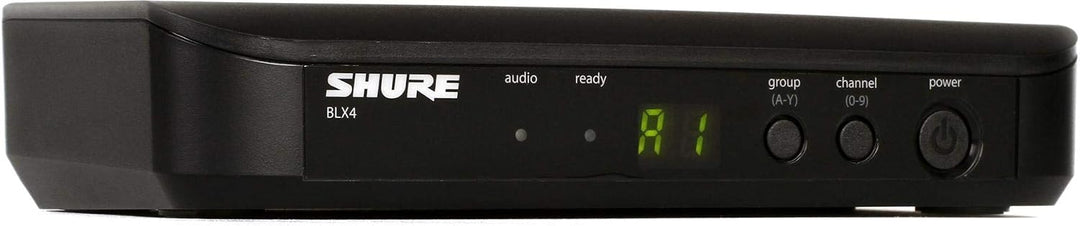 Shure BLX4 Receptor de Canal Único - para uso con Sistemas Inalámbr...