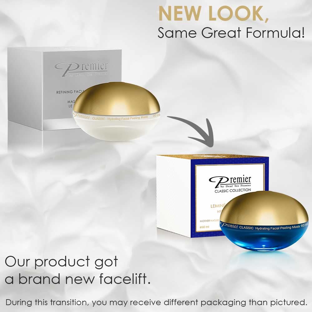 Premier Dead Sea Refining Facial Peeling - Máscara facial de gel pa...