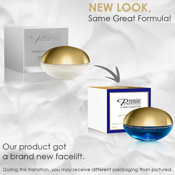 Premier Dead Sea Refining Facial Peeling - Máscara facial de gel pa...
