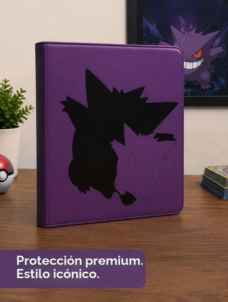Ultra PRO - Elite Gengar Zippered PRO-BINDER de 12 bolsillos