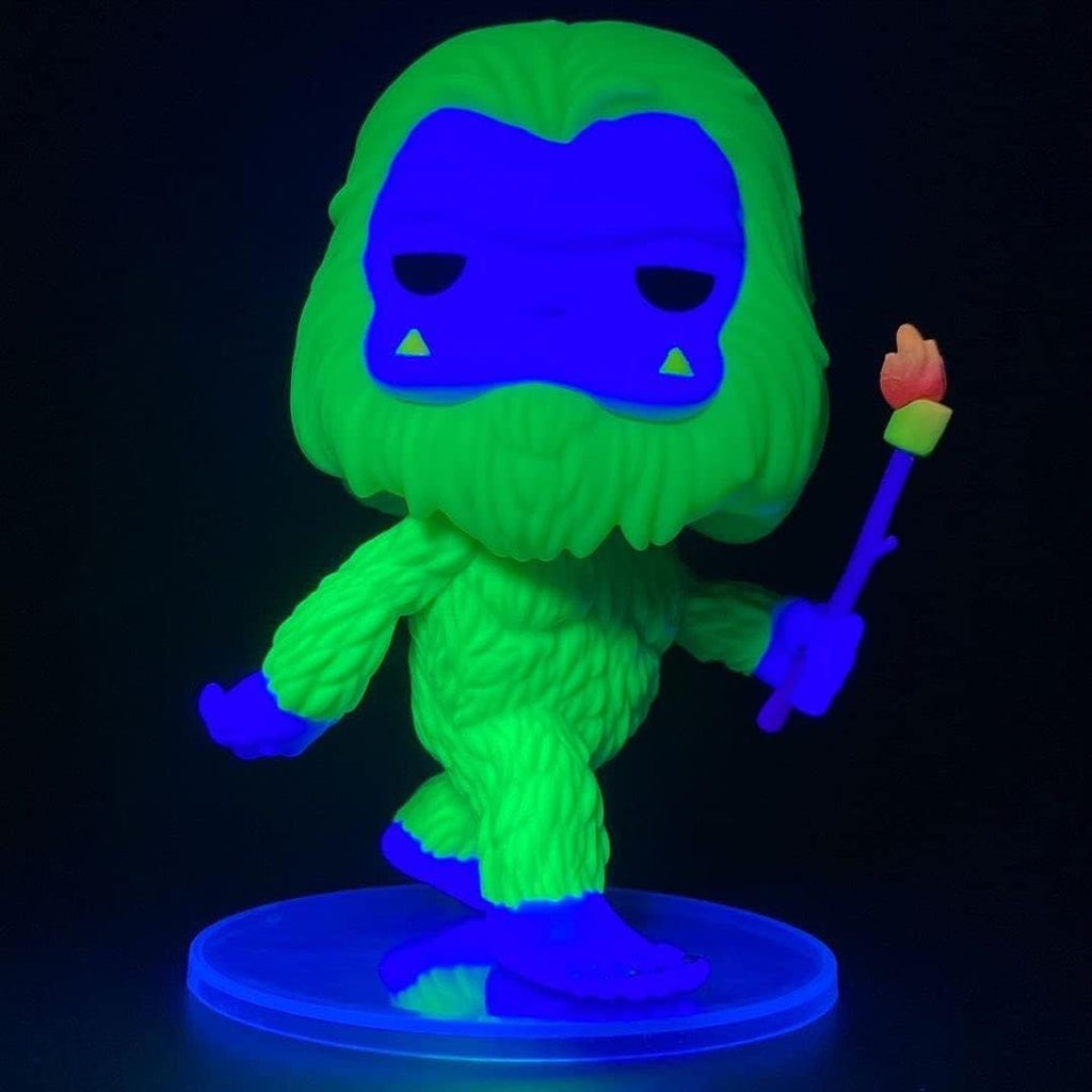 Funko 69592 Pop! Myths - Bigfoot con malvavisco HQ Blacklight Edición limitada exclusiva #28