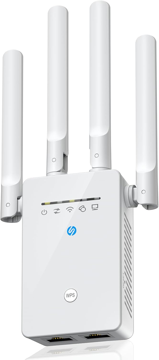 Amplificador de señal con extensor WiFi 6 veces más rápido