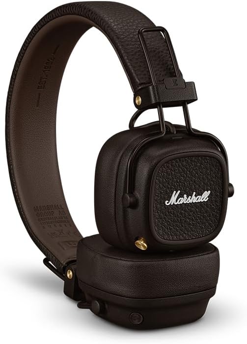 Marshall Major V - Auriculares inalámbricos Bluetooth en la oreja,...