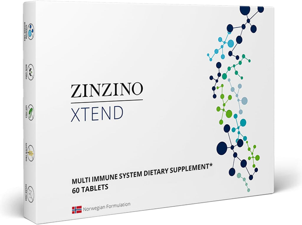 Zinzino - Xtend, Suplemento Inmune con 23 Vitaminas y Minerales