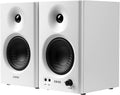 Edifier MR4 - Altavoces de monitor de estudio con alimentación, altavoz activo de 4 pulgadas, color blanco (par)