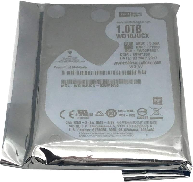 Western Digital Disco duro SATA de 1 TB 5400 RPM 16 MB caché de 6.0...