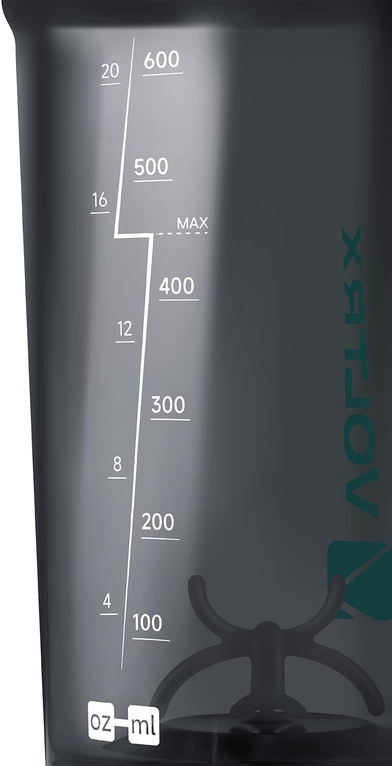 VOLTRX - Botella agitadora, mezclador eléctrico de proteínas recargable USB C de galio, tazas agitadoras para batidos de proteínas y reemplazo de comidas, sin BPA, fabricado con tritán, 24 onzas
