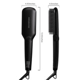 MEGAWISE Cepillo alisador de pelo iónico Pro Ceramic para salón en...