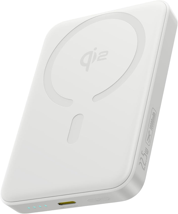 Baseus Cargador portátil MagSafe, Qi2 certificado 15 W, banco de en...
