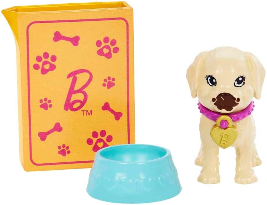 Set de Muñeca de Adopción de Cachorro Barbie y Accesorios con Cambi...