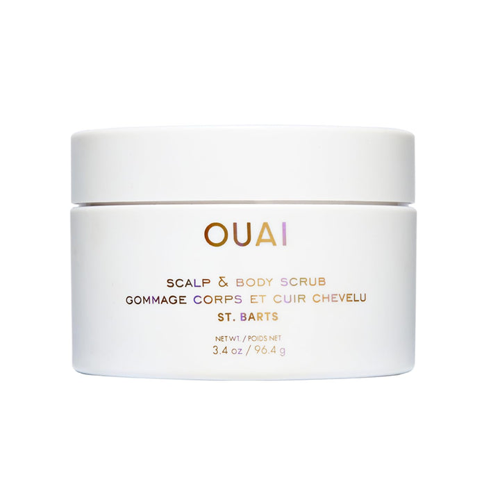 OUAI Exfoliante para el cuero cabelludo y el cuerpo, tamaño de viaj...
