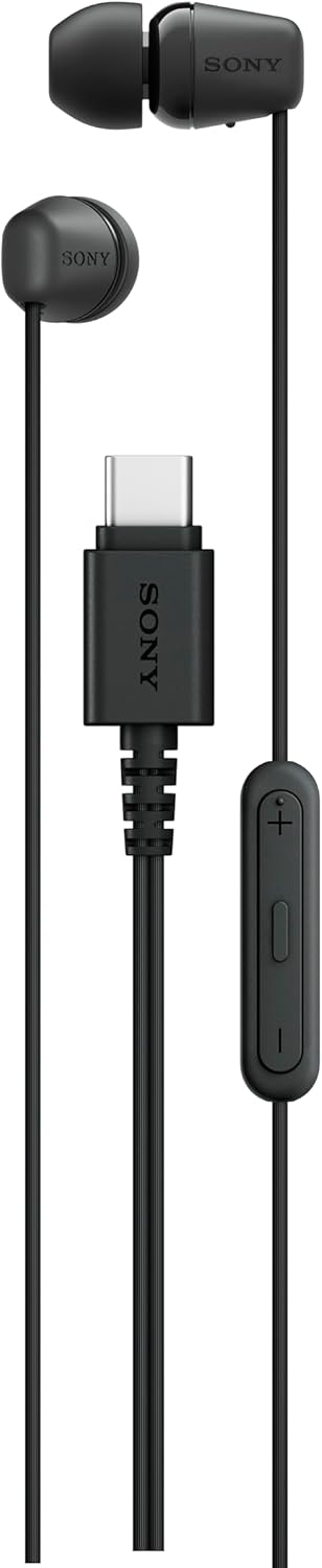 Sony IER-EX15C Enchufe USB-C, auriculares intrauditivos con cable p...