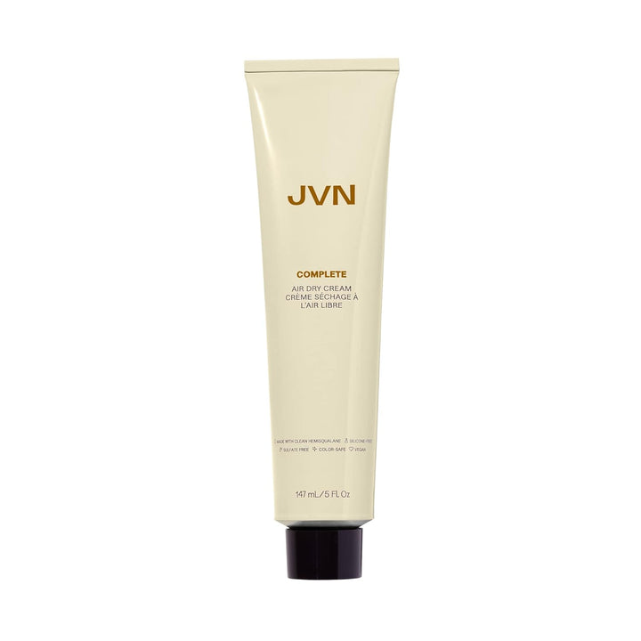 JVN No Heat - Crema completa de secado al aire, 5 onzas líquidas, l...