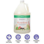 Ginger Lily Farms Botanicals - Repuesto de jabón líquido multiusos, Albahaca