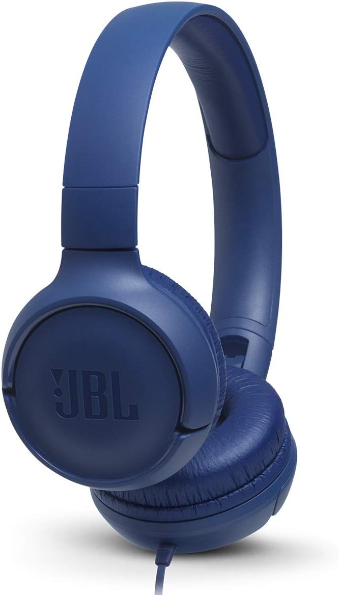 JBL Tune 500 - Auriculares con cable para colocar en la oreja, soni...