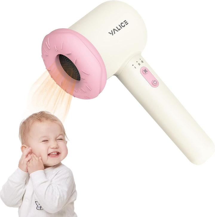 YALICE Secador de pelo inalámbrico para bebés y niños, secador de p...