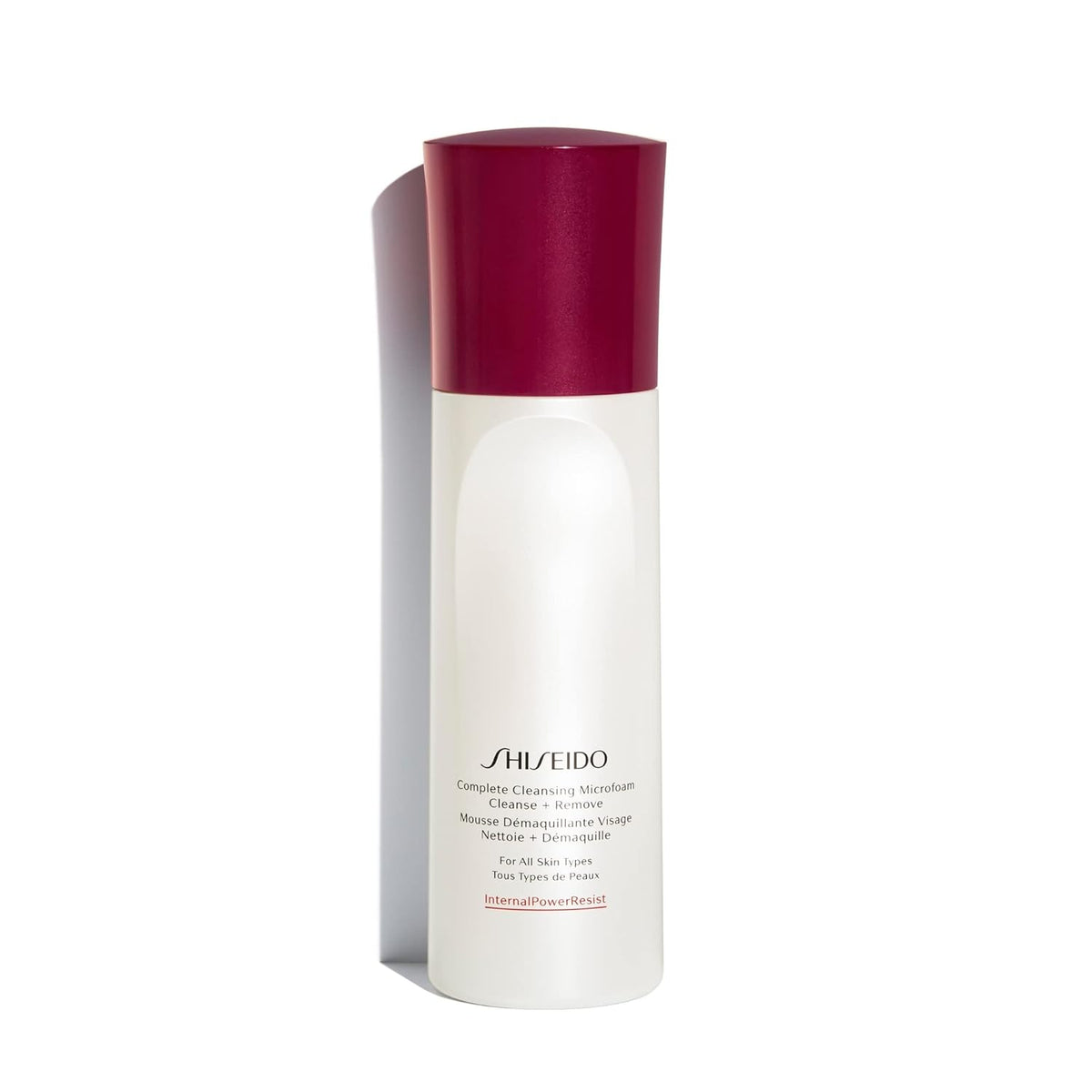 Shiseido Microespuma limpiadora completa, 6.1 fl oz, limpiador lige...