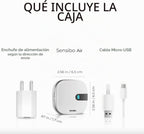 Sensibo Air - Controlador de aire acondicionado inteligente. Certificado Apple HomeKit. Instalación en 60 segundos. Mantiene características de confort y ahorro de energía. Compatible con Google